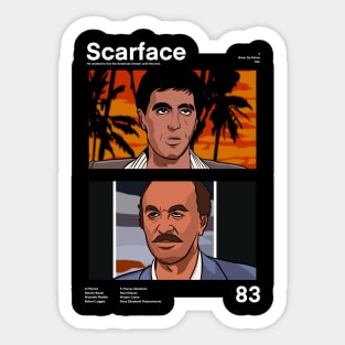 Scarface Sticker